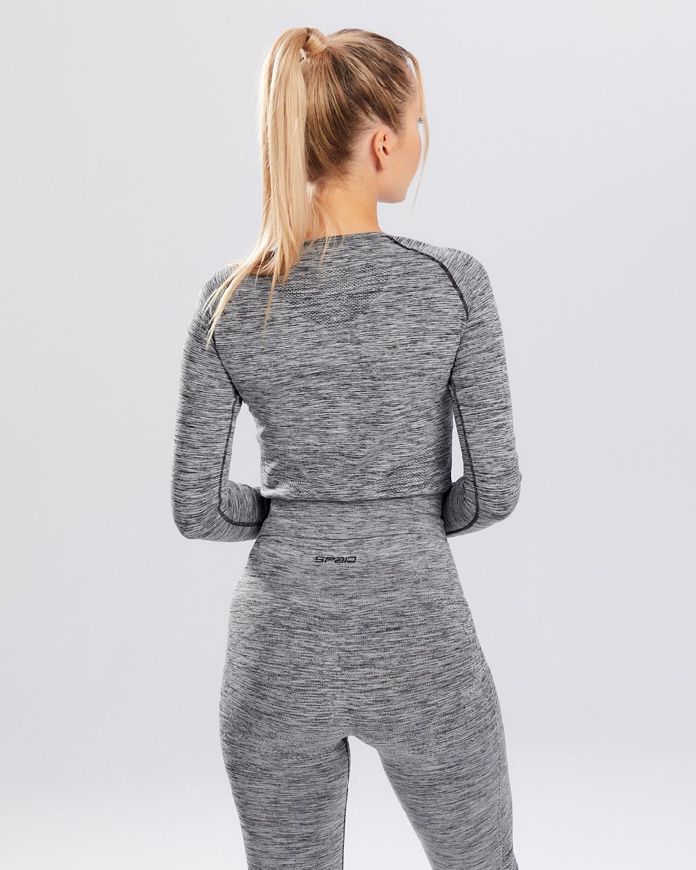 Spaio SPAIO RASHGUARD MELANGE MANICHE LUNGHE GREY Negozi Online