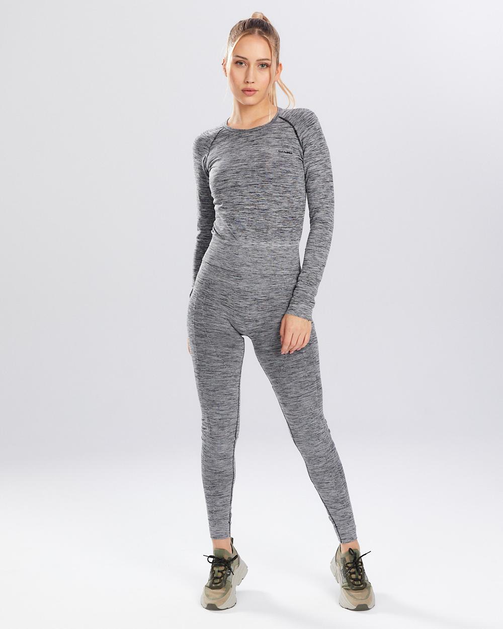 Spaio SPAIO RASHGUARD MELANGE MANICHE LUNGHE GREY Negozi Online