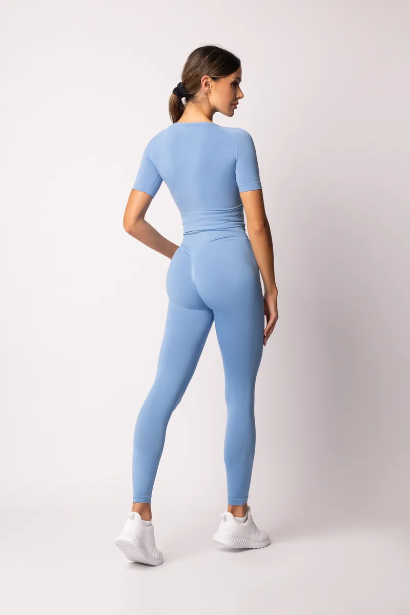 Spaio SPAIO RASHGUARD ADAPT MANICA CORTA LINCHEN BLUE Fino Al -60%