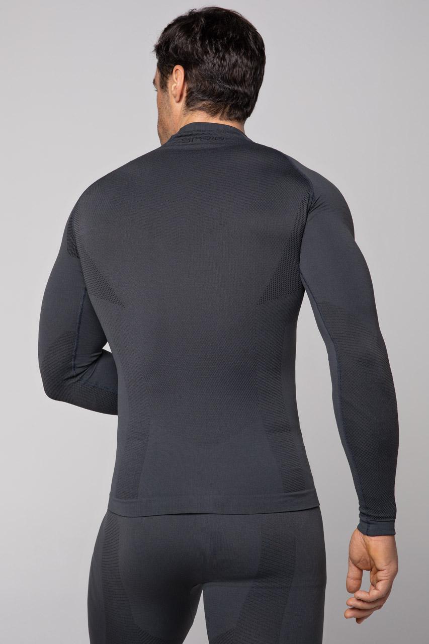 Spaio SPAIO MAGLIETTA TERMOATTIVA PLAY NEW GREY/NERO Prezzo Ridotto