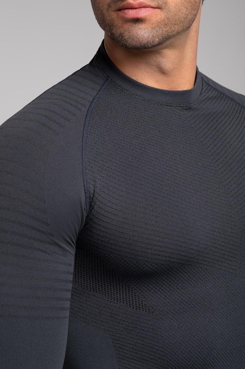 Spaio SPAIO MAGLIETTA TERMOATTIVA PLAY NEW GREY/NERO Prezzo Ridotto