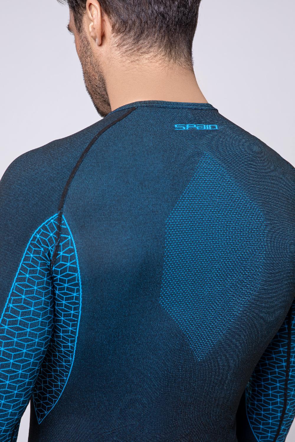 Spaio SPAIO M/L MAGLIA BREEZE UOMO NERO/BLU In Vendita