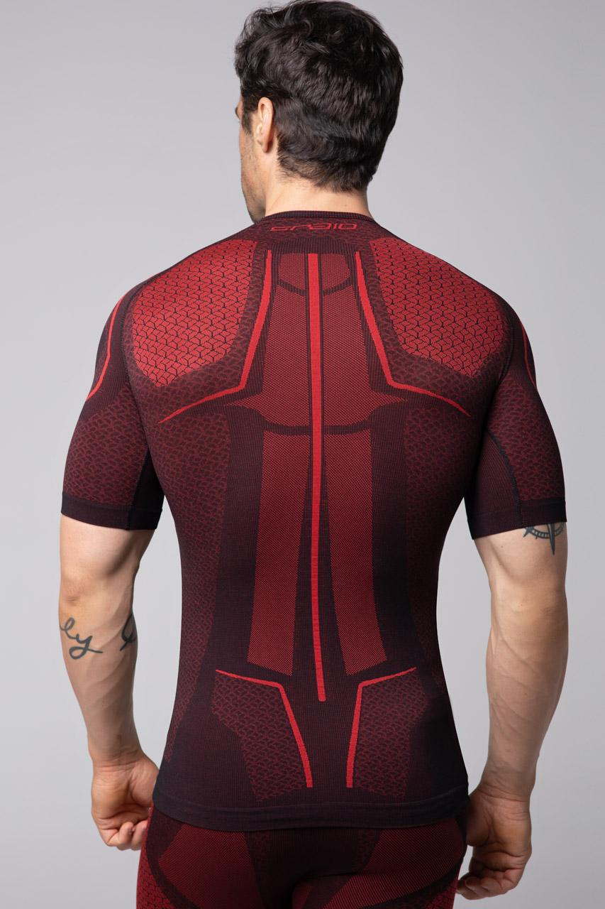 Spaio SPAIO MAGIETTA TERMOATTIVA „ADRENALINE” UOMO NERO/ROSSO Saldi
