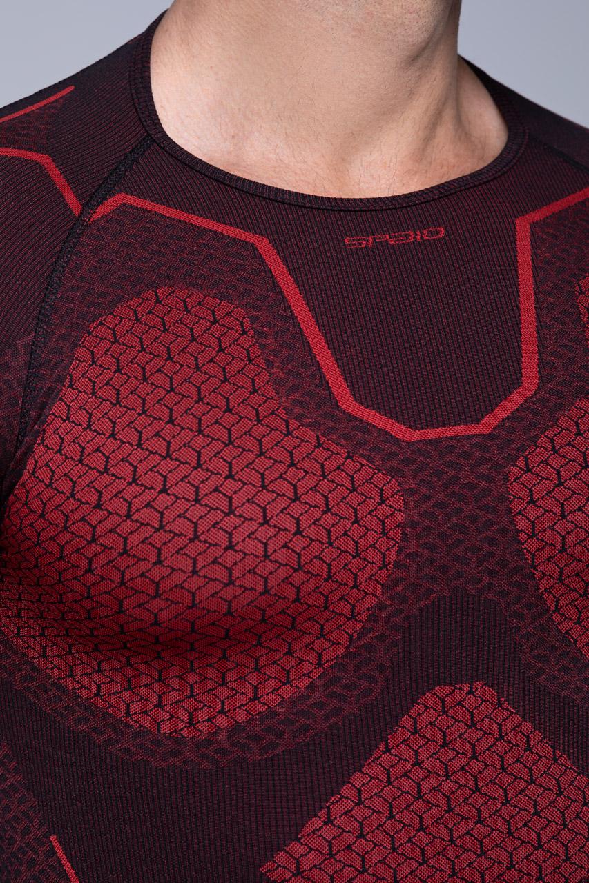 Spaio SPAIO MAGIETTA TERMOATTIVA „ADRENALINE” UOMO NERO/ROSSO Saldi