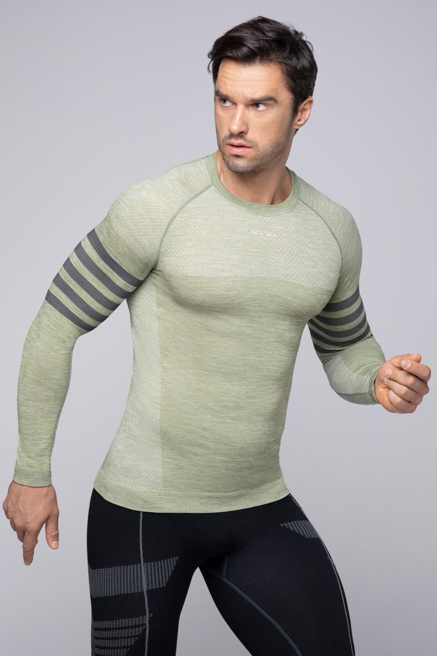 Spaio SPAIO MAGLIA M/L TERMOATTIVA "RUN" OLIVE GREEN I Più Venduti