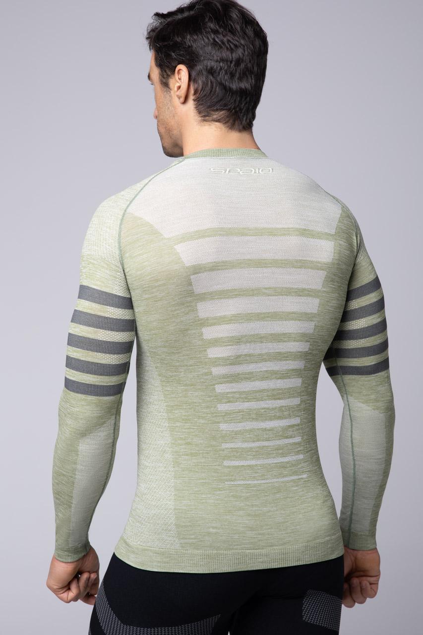 Spaio SPAIO MAGLIA M/L TERMOATTIVA "RUN" OLIVE GREEN I Più Venduti