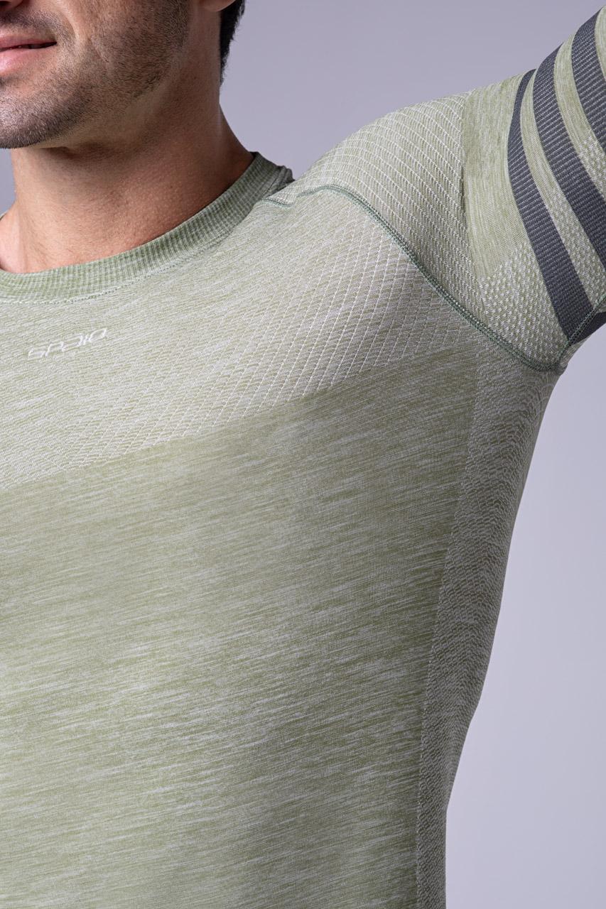Spaio SPAIO MAGLIA M/L TERMOATTIVA "RUN" OLIVE GREEN I Più Venduti