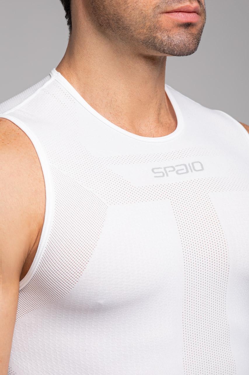 Spaio SPAIO MAGLIETTA TERMOATTIVA SENZA MANICHE AIR BIANCO Negozio