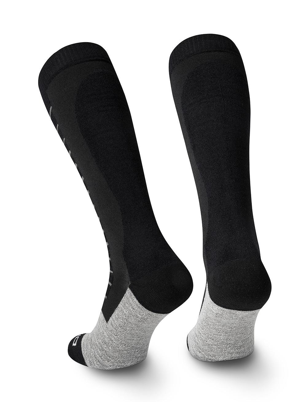 Spaio SPAIO calze da sci compressive FIERCE BLACK/WHITE/GREY Fornitura limitata