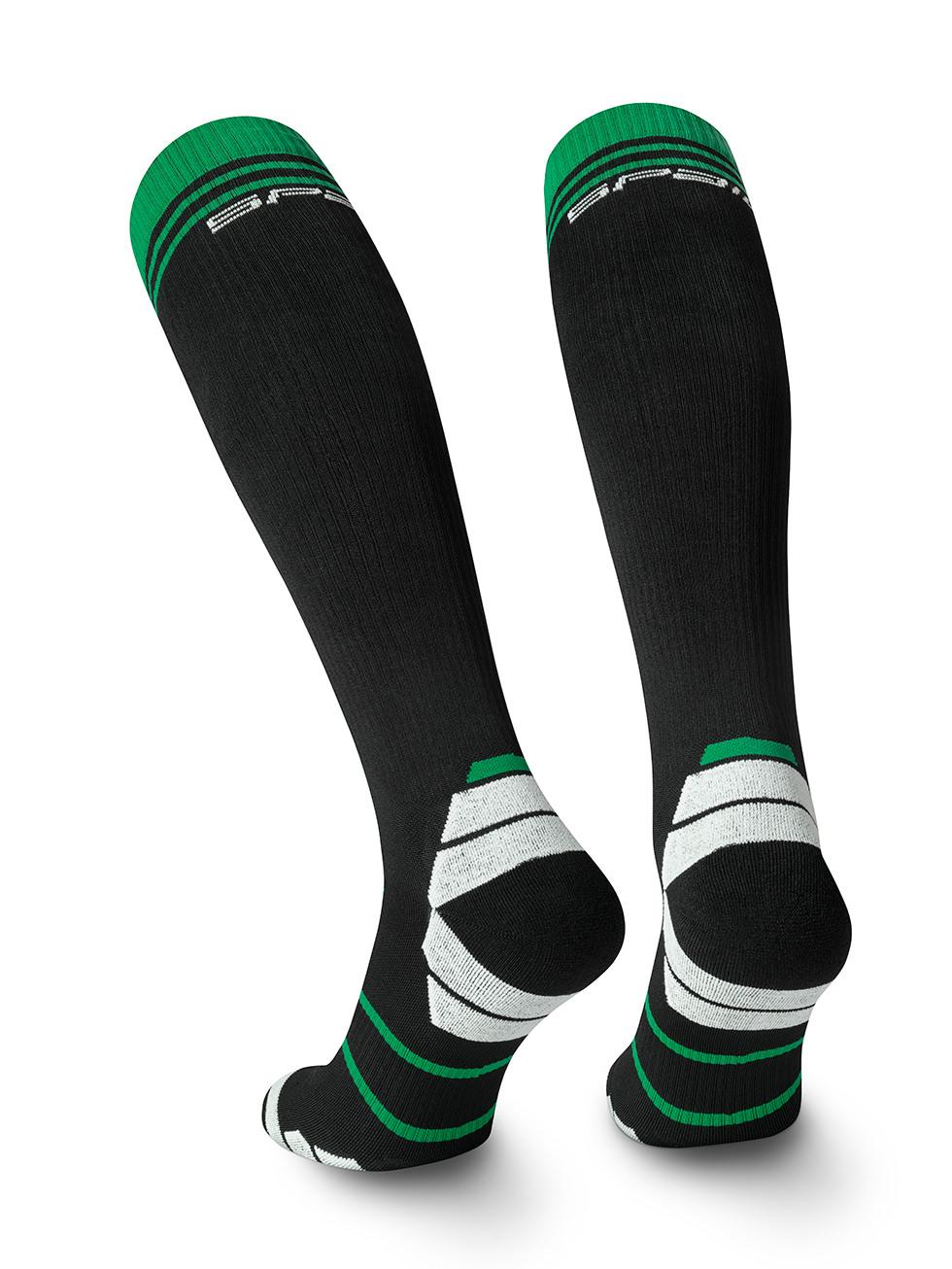 Spaio SPAIO calze da sci SKI SOCKS 01 BLACK/WHITE/GREEN Shopping Online