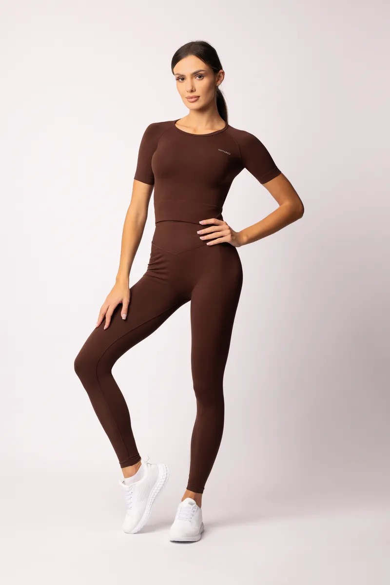Spaio SPAIO RASHGUARD ADAPT MANICA CORTA COFFEE Sconto