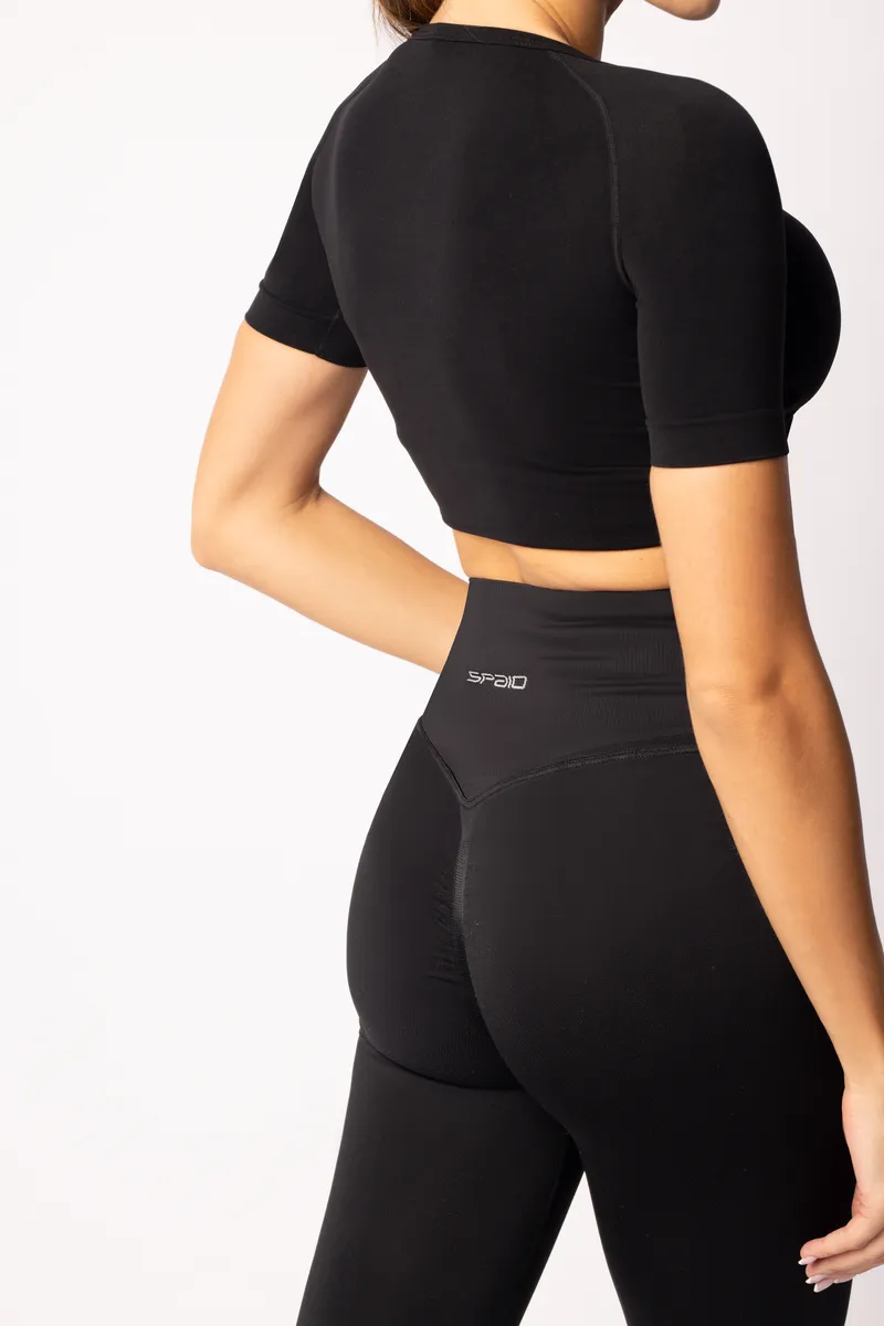 Spaio SPAIO RASHGUARD ADAPT MANICA CORTA BLACK In Vendita