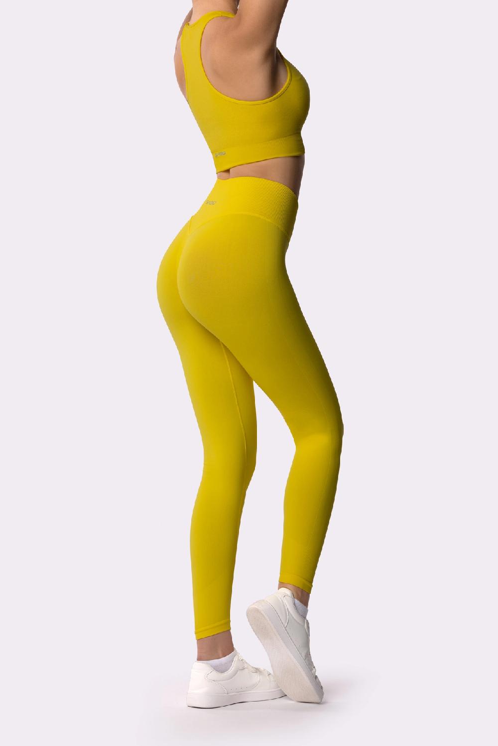Spaio SPAIO LEGGINSY FLEX INNERGY EMPIRE YELLOW Vendita Calda