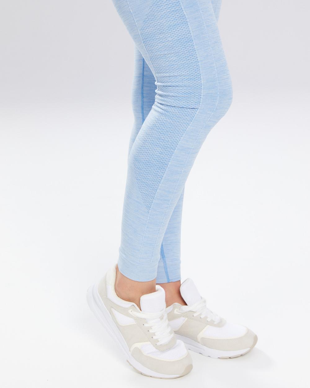 Spaio SPAIO LEGGINSY MELANGE LINCHEN BLUE I Più Venduti