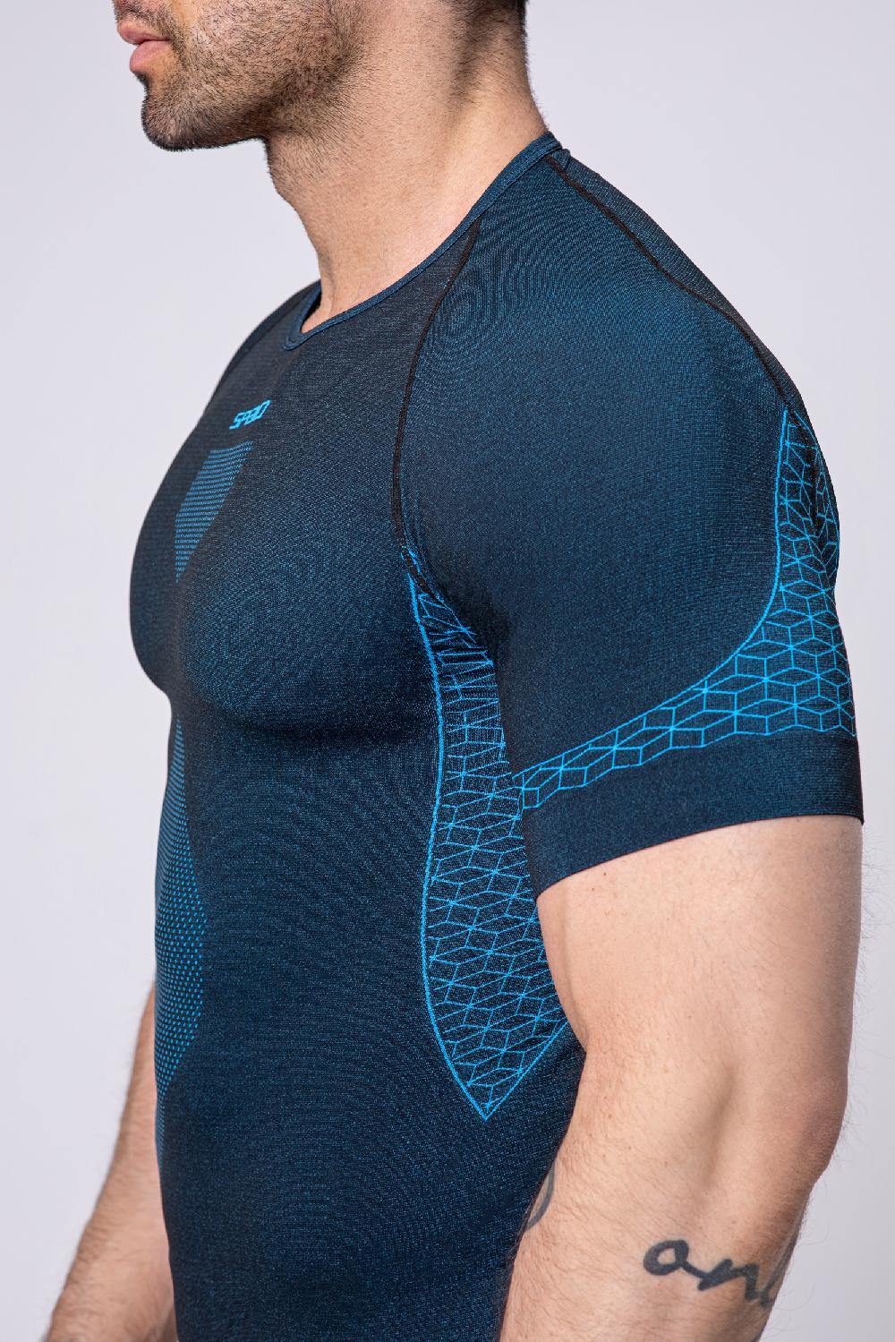 Spaio SPAIO M/C MAGLIA BREEZE UOMO NERO/BLU 2025