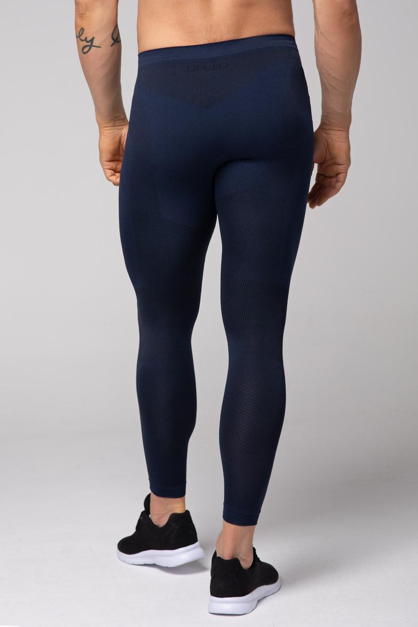 Spaio SPAIO LEGGINS TERMOATTIVI "PLAY" BLUE NIGHT NERO In Linea