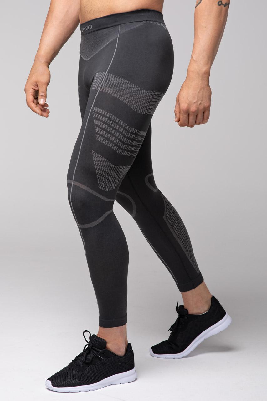 Spaio SPAIO LEGGINS TERMOATTIVI "THERMO-EVO" UOMO GRIGIO/GRIGIO CHIARO Soddisfazione Garantita