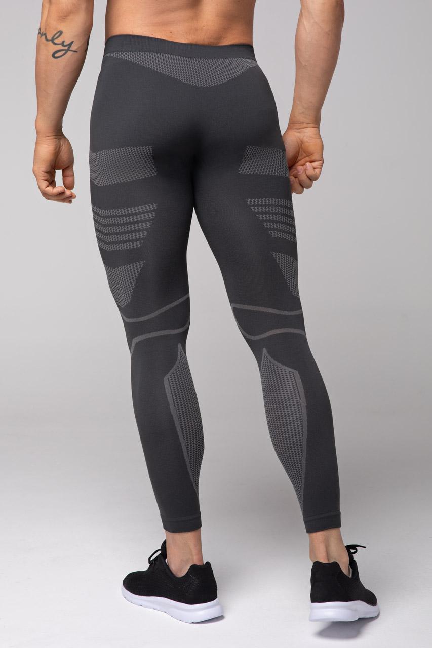 Spaio SPAIO LEGGINS TERMOATTIVI "THERMO-EVO" UOMO GRIGIO/GRIGIO CHIARO Soddisfazione Garantita