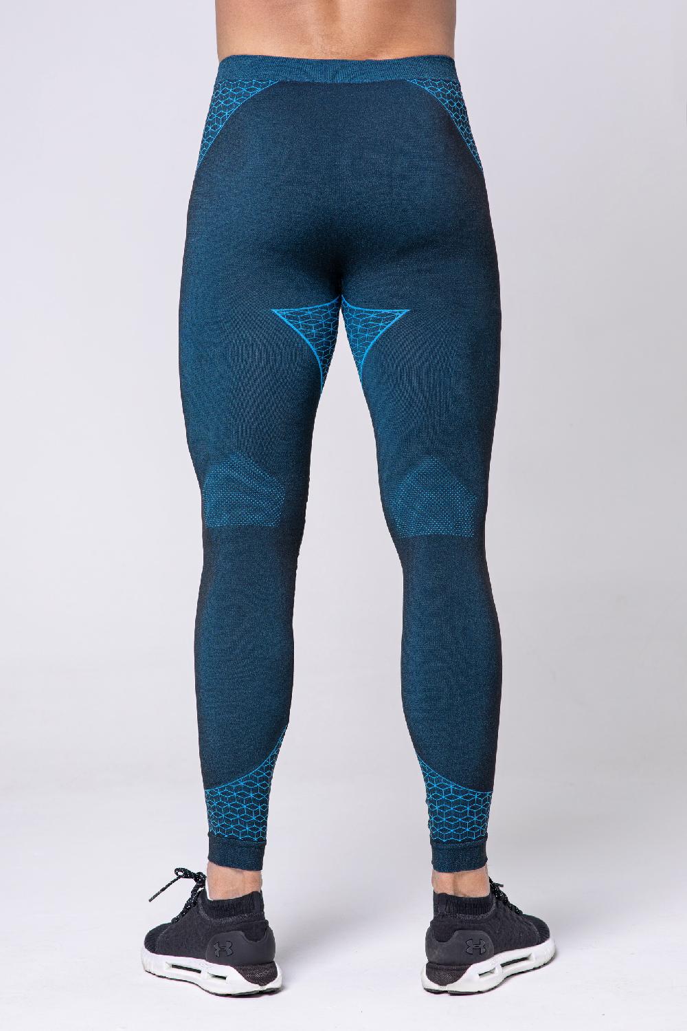 Spaio SPAIO LEGGINGS BREEZE UOMO NERO/BLU Affare Del Giorno