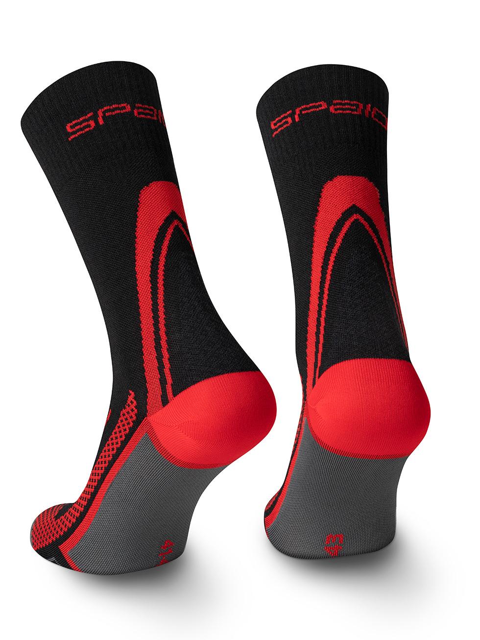 Spaio SPAIO Calze da trekking a compressione TACTICAL BLACK/RED Sottocosto