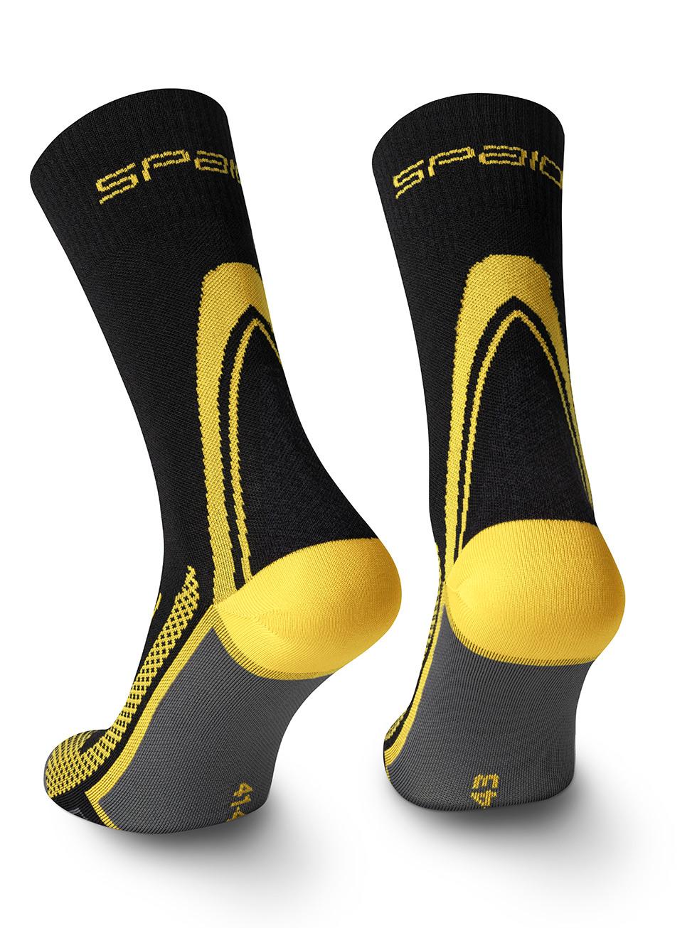 Spaio SPAIO Calze da trekking a compressione TACTICAL BLACK/YELLOW Convenienza