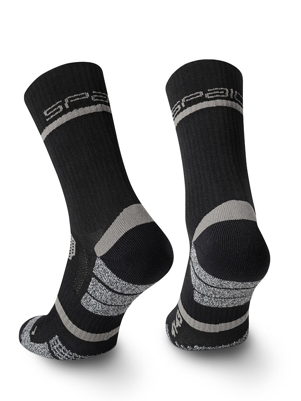 Spaio SPAIO CALZINI DA TREKKING TREKKING SOCKS ALPHA BLACK/GREY Presa