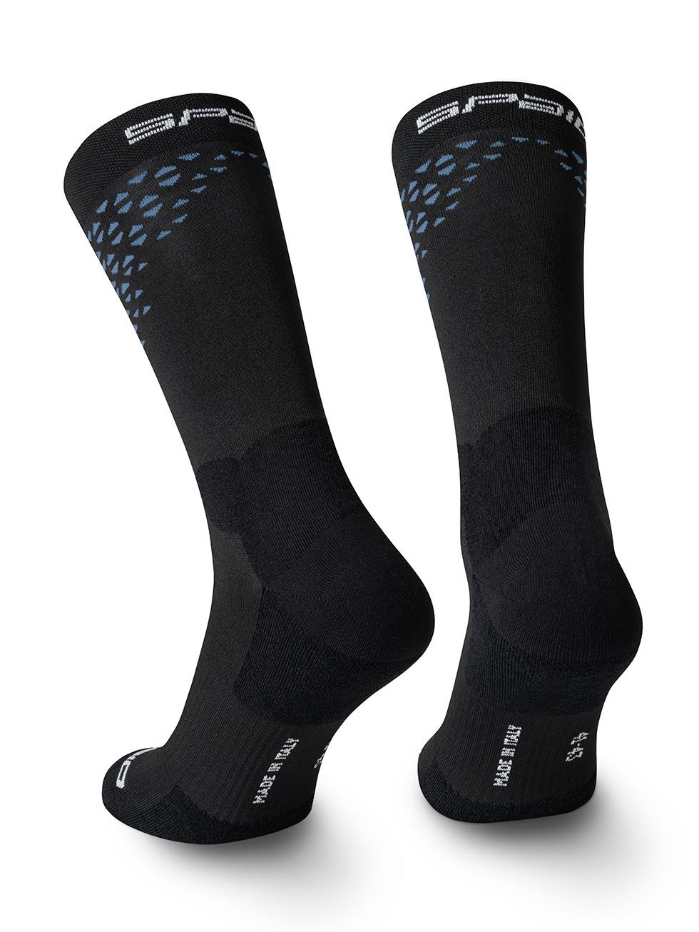 Spaio SPAIO CALZINI DA TREKKING TREKKING SOCKS FIERCE BLACK/BLUE Vendita Calda