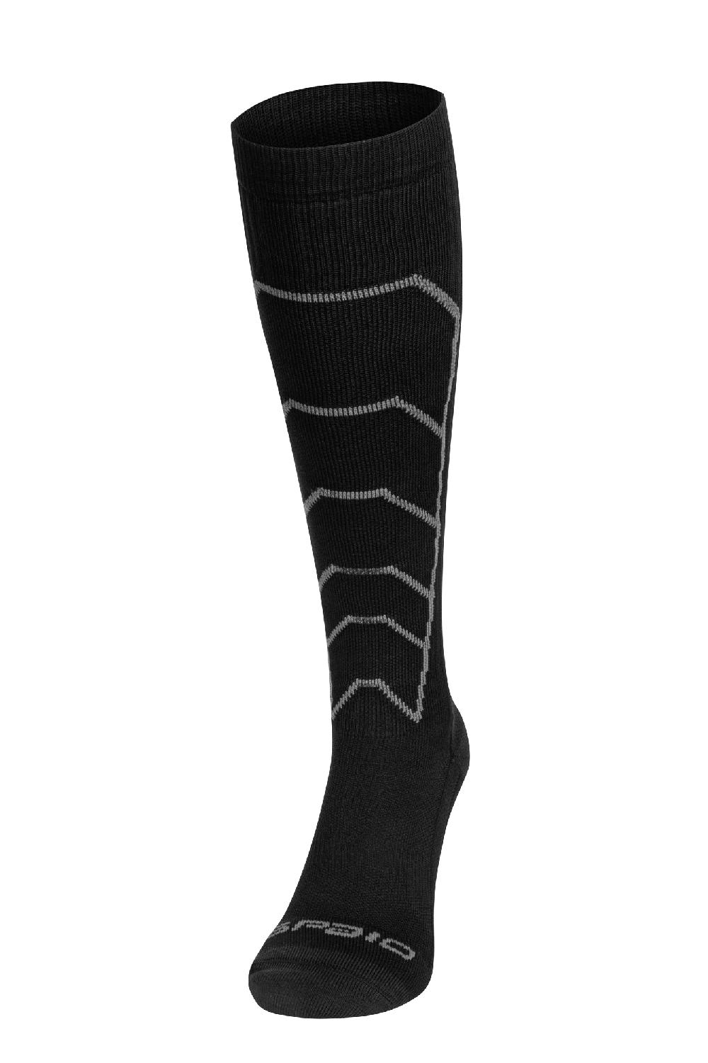 Spaio CALZE LUNGHE A COMPRESSIONE "RAPID" NERO/GRIGIO Negozio