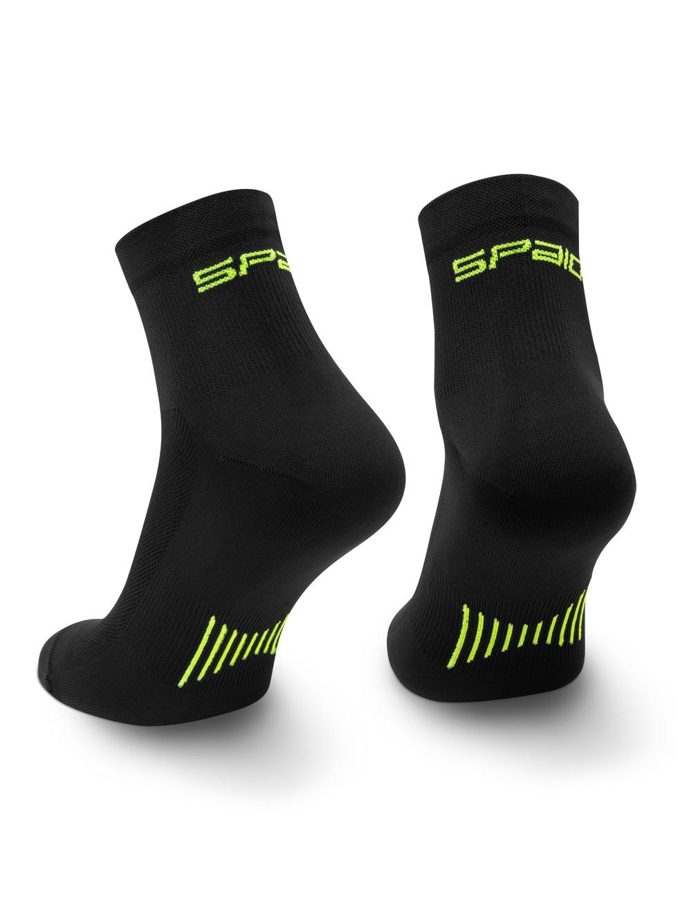 Spaio SPAIO CALZINI DA CORSA RUNNING 01 BLACK/YELLOW Shopping online