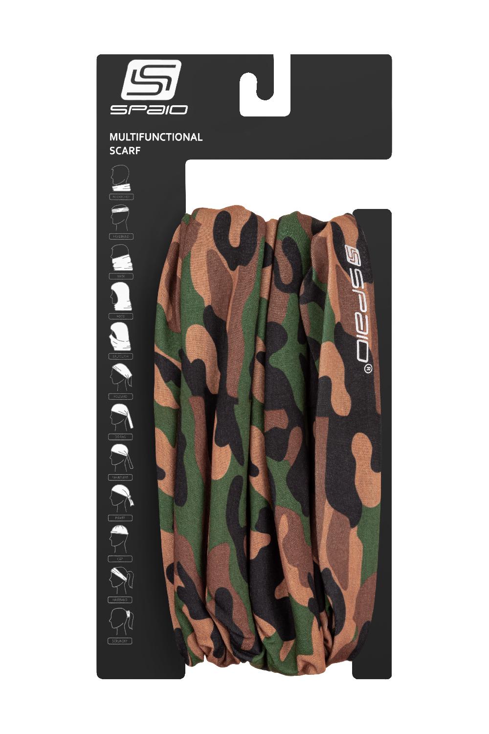 Spaio SPAIO KOMIN WIELOFUNKCYJNY MILITARY CAMOUFLAGE Offerta San Valentino