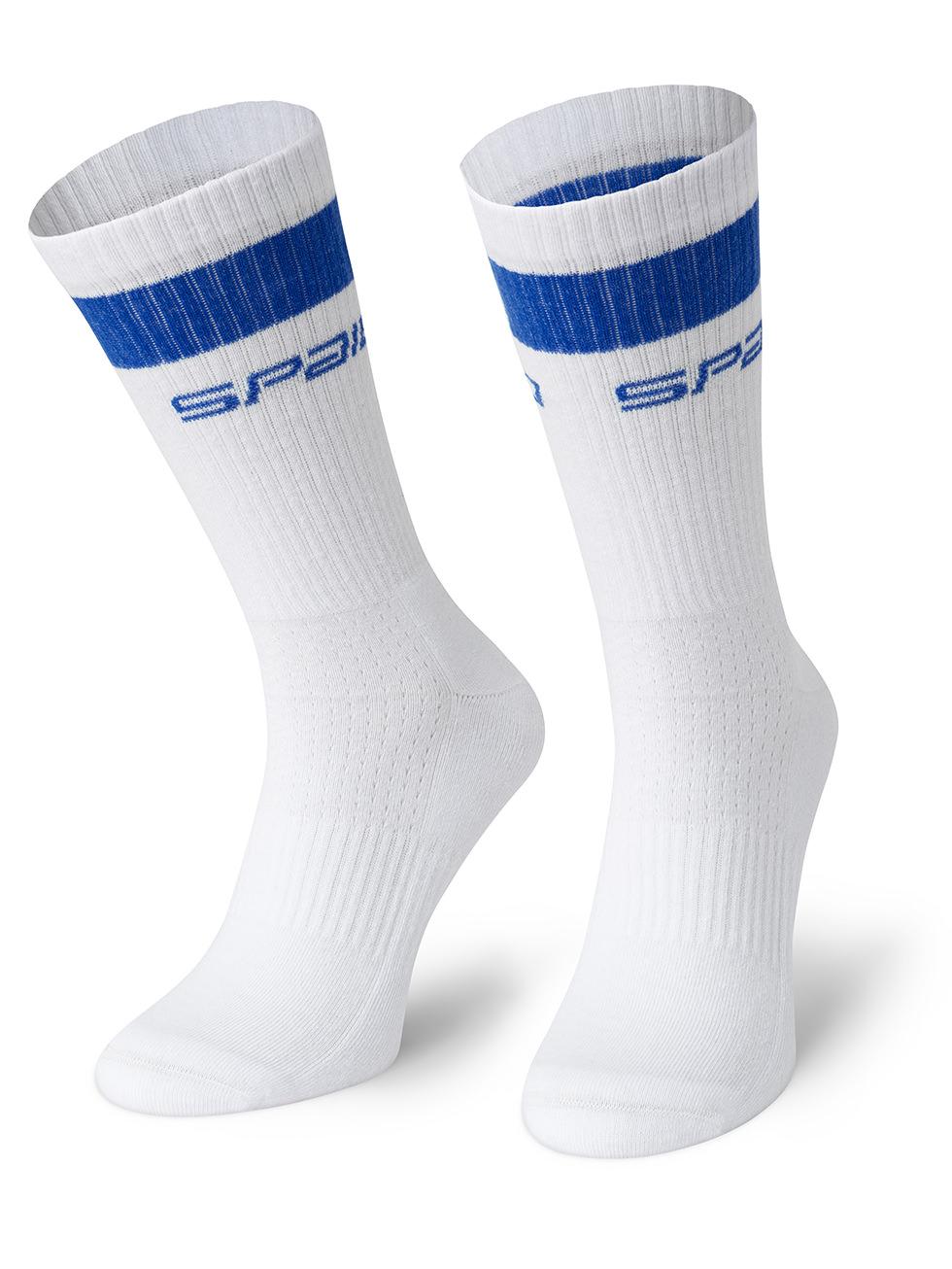 Spaio CALZINI SPAIO FLEX 02 WHITE/COBALT Sconti VIP