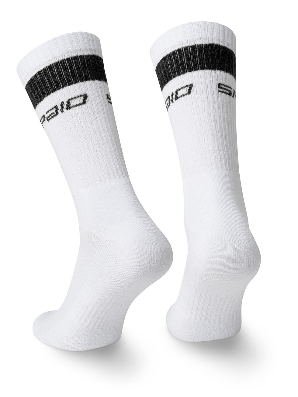 Spaio CALZINI SPAIO FLEX 02 WHITE/BLACK Rilascio limitato