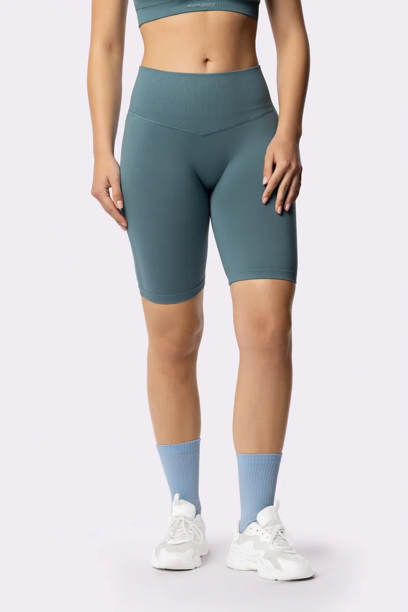 Spaio SPAIO ADAPT BIKER SHORTS CHARRED BLUE Spedizione Gratuita