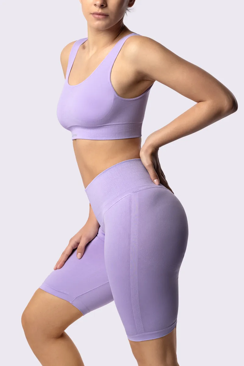 Spaio SPAIO ADAPT BIKER SHORTS LAVENDER Promozione Limitata