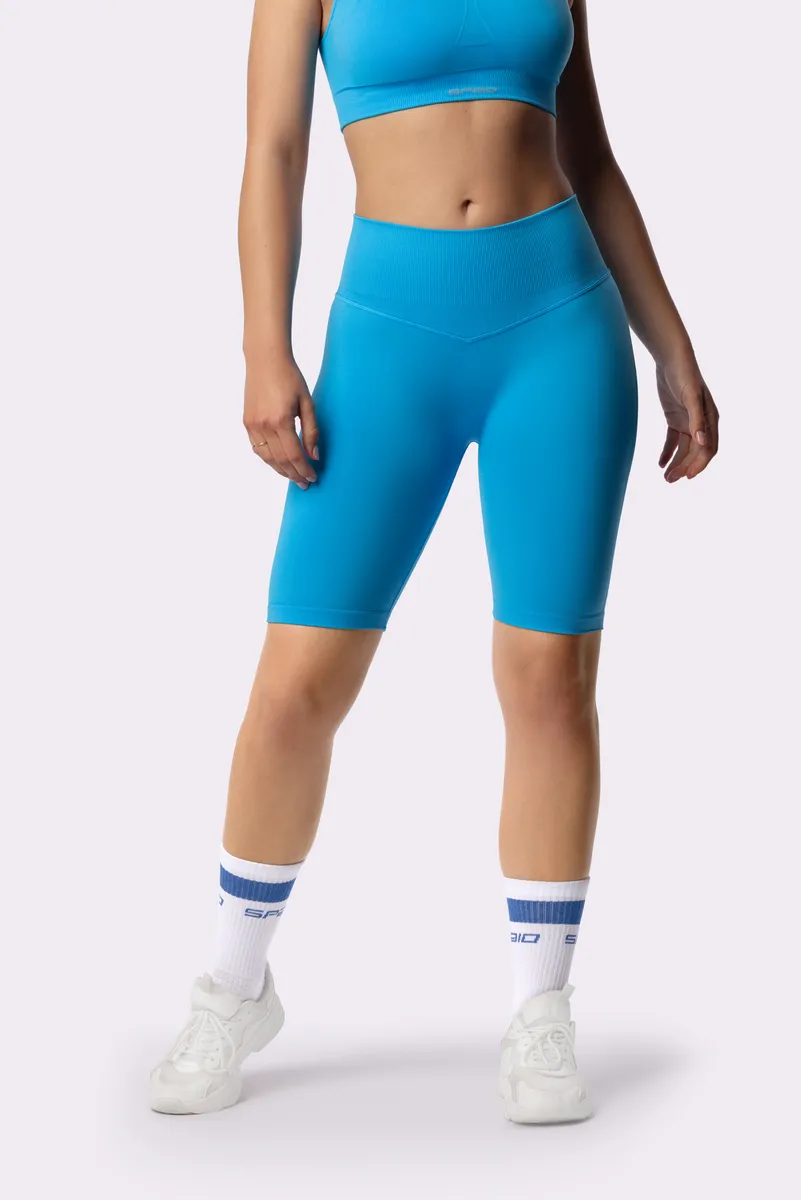 Spaio SPAIO ADAPT BIKER SHORTS ATOMIC BLUE Fino Al -60%
