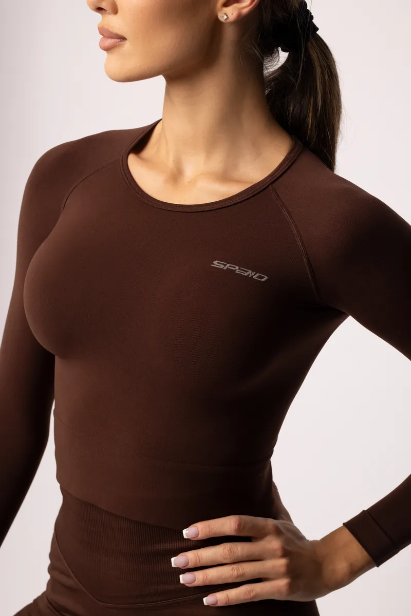 Spaio SPAIO RASHGUARD ADAPT MANICA LUNGA COFFEE In Vendita