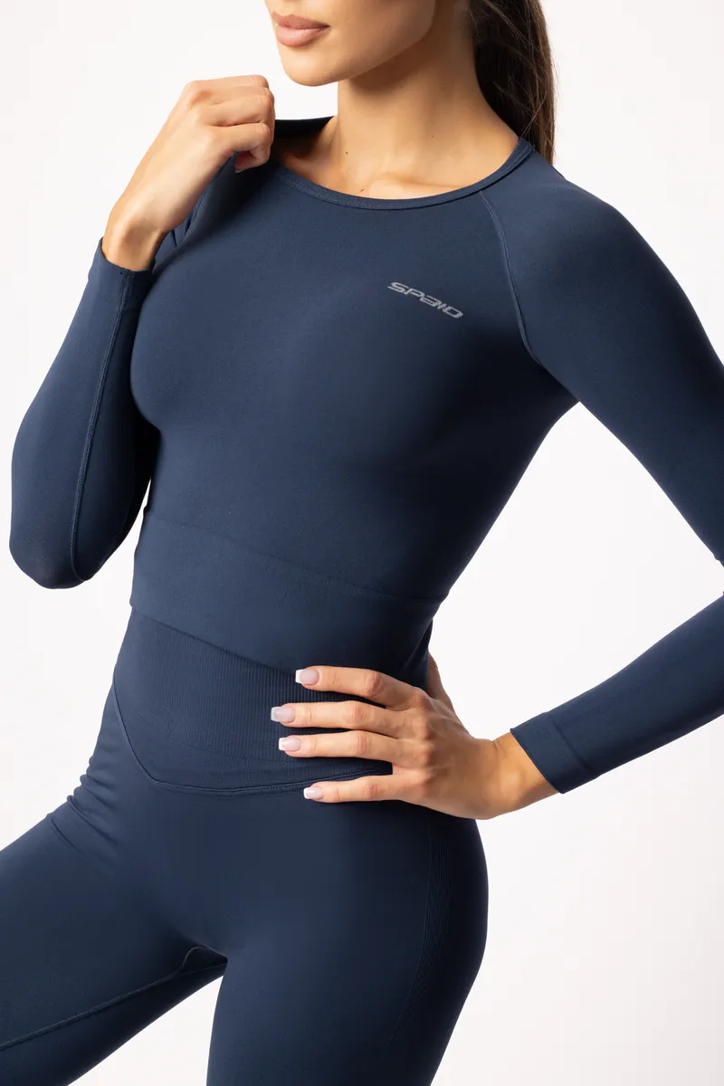 Spaio SPAIO RASHGUARD ADAPT MANICA LUNGA NAVY BLUE Saldi