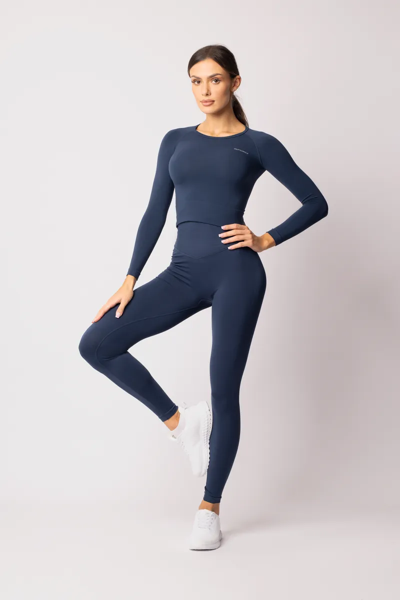 Spaio SPAIO RASHGUARD ADAPT MANICA LUNGA NAVY BLUE Saldi
