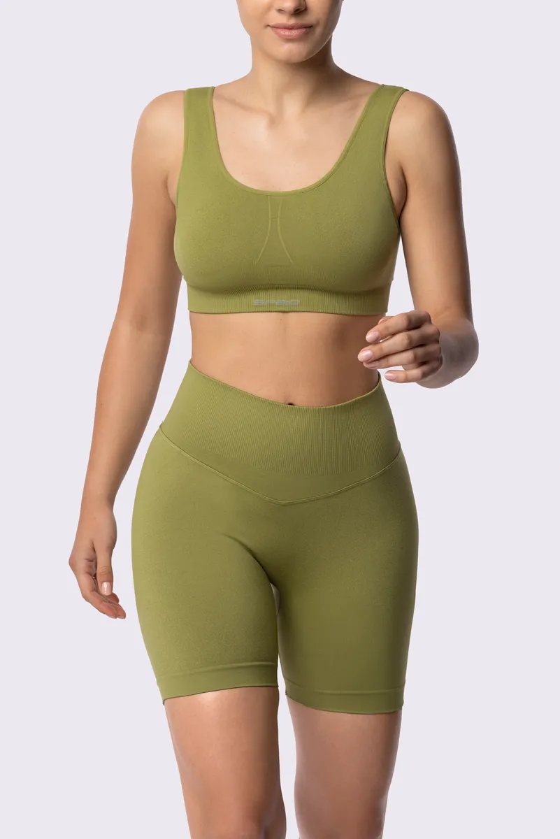 Spaio SPAIO REGGISENO SPORTIVO ADAPT GREEN OLIVE Offerte