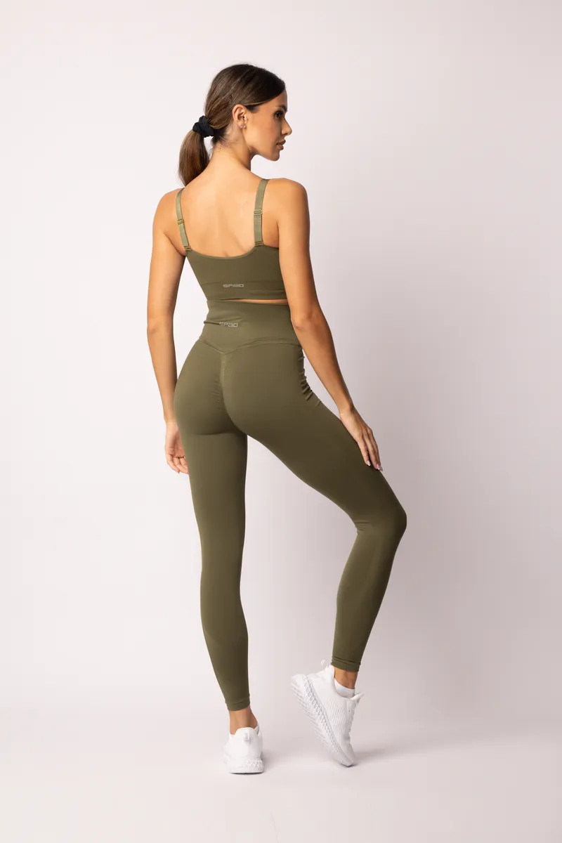 Spaio SPAIO LEGGINSY ADAPT KHAKI Offerte speciali