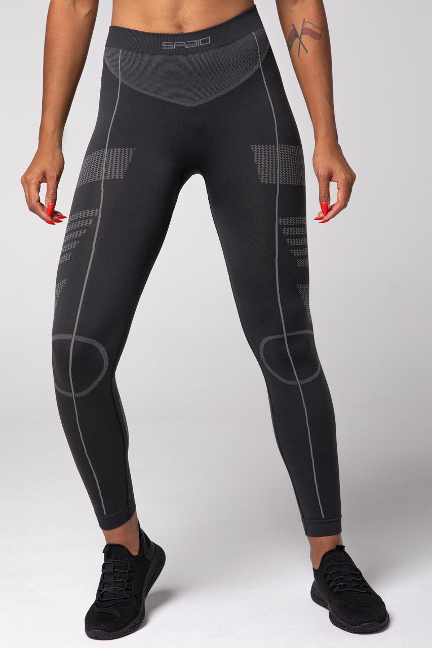 Spaio SPAIO LEGGINS TERMOATTIVI "THERMO-EVO" DONNA GRIGIO/GRIGIO CHIARO Enormi sconti