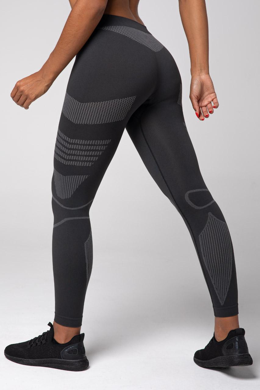 Spaio SPAIO LEGGINS TERMOATTIVI "THERMO-EVO" DONNA GRIGIO/GRIGIO CHIARO Enormi sconti