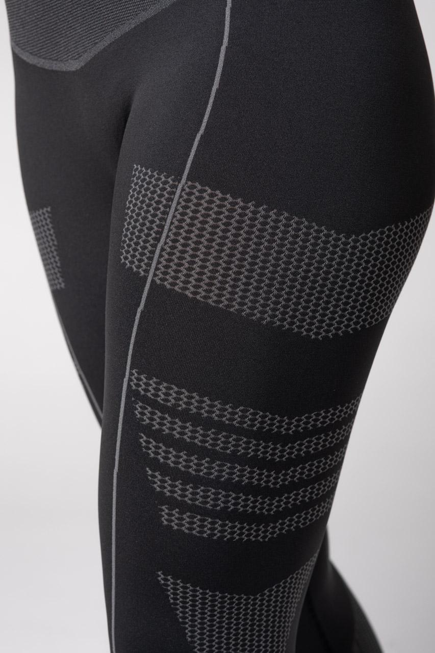 Spaio SPAIO LEGGINS TERMOATTIVI "THERMO-EVO" DONNA GRIGIO/GRIGIO CHIARO Enormi sconti