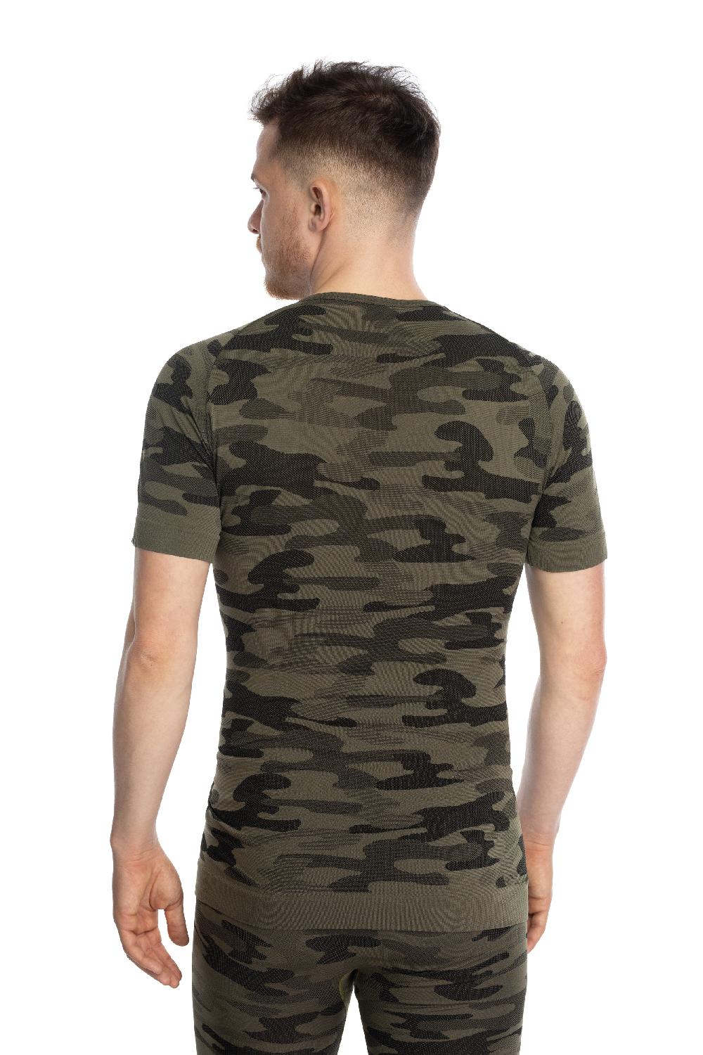 Spaio SPAIO LONG SLEEVE T-SHIRT MILITARY 01 MAN FOREST GREEN Duty-free