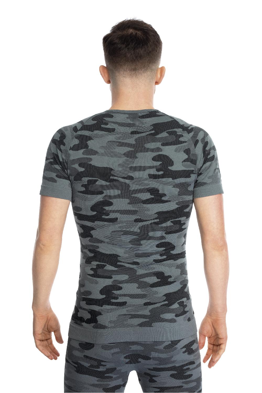 Spaio SPAIO LONG SLEEVE T-SHIRT MILITARY 01 MAN STEEL GREY 50% di sconto per tempo limitato
