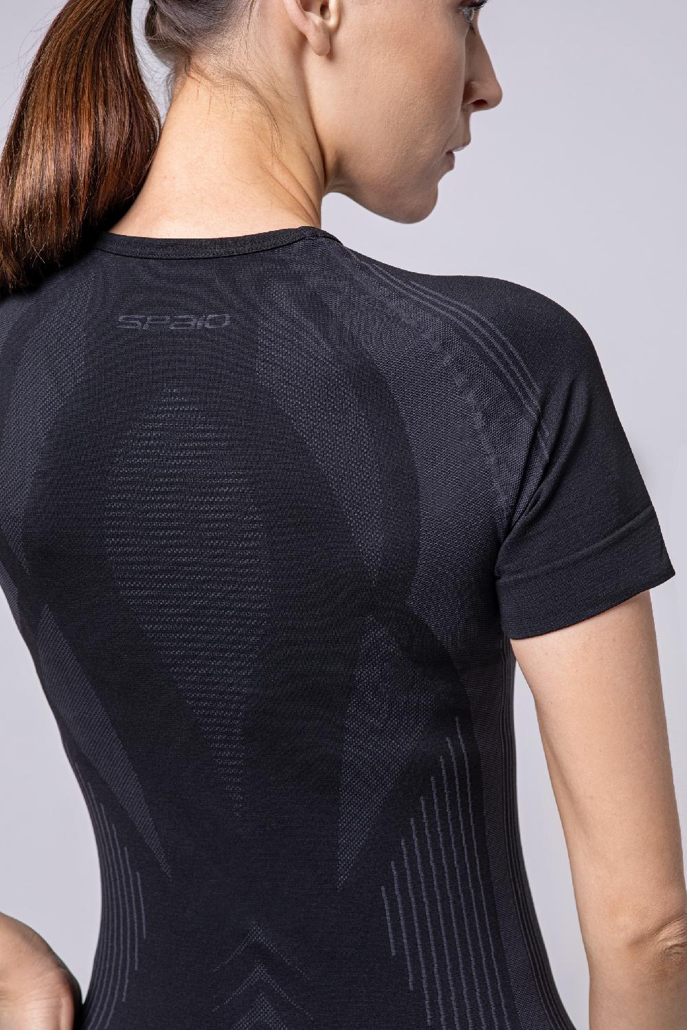 Spaio SPAIO M/C MAGLIA POWERFUL DONNA NERO/GRIGIO Italy