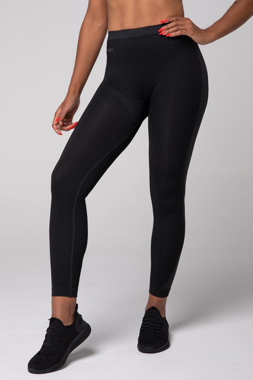 Spaio SPAIO LEGGINGS TERMOATTIVI POWERFUL NERO/GRIGIO Qualità