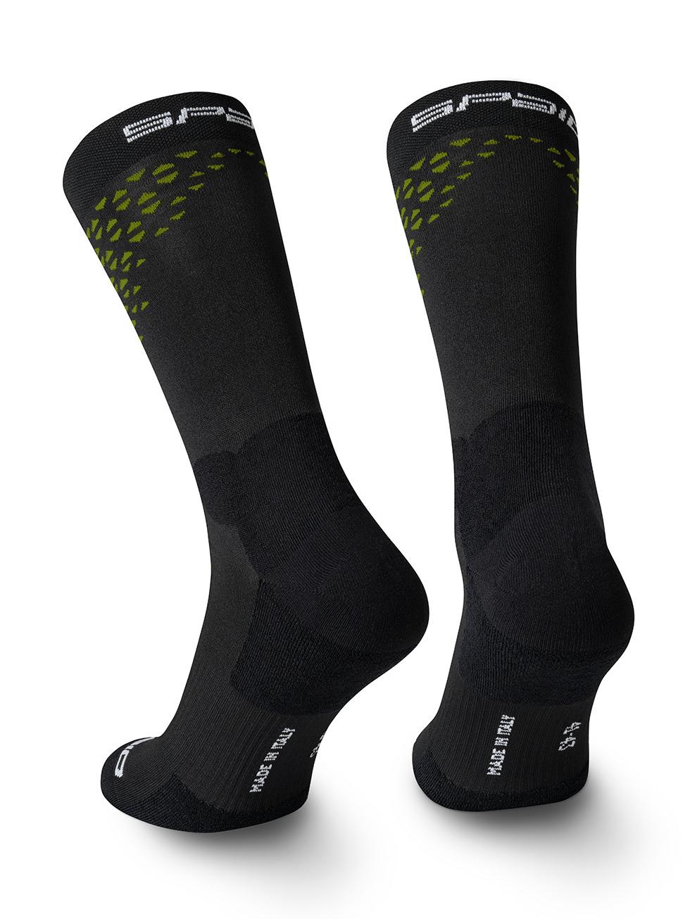 Spaio SPAIO CALZINI DA TREKKING TREKKING SOCKS FIERCE BLACK/GREEN Acquista Ora