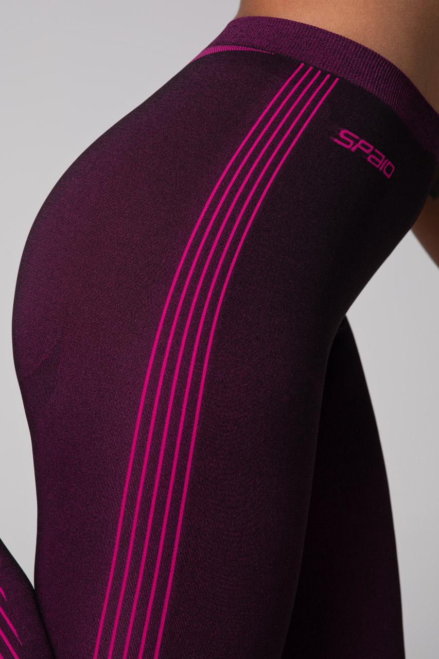Spaio SPAIO LEGGINGS TERMOATTIVI POWERFUL NERO/FUXIA Consegna Veloce