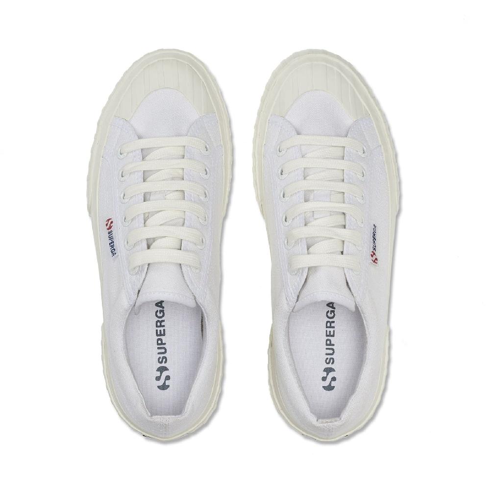 Superga 2631 STRIPE PLATFORMWHITE-WHITE AVORIO Affare Del Giorno